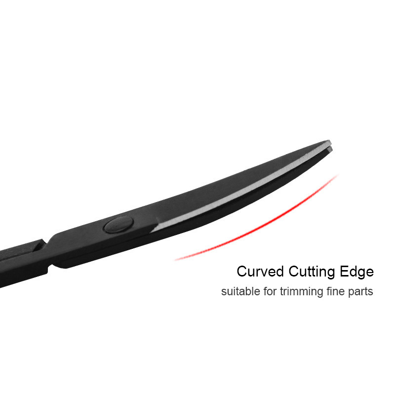 OWOSC 1PC roostevabast terasest väike küünte tööriistad kulmude nina juuksekäärid lõigatud maniküür näo trimmimiseks pintsett meik ilutööriist