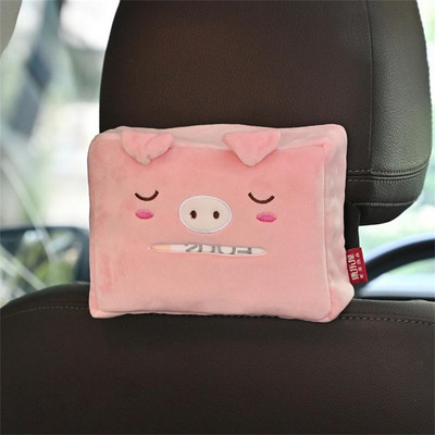 Kaasaskantav loomakaunistusklamber universaalne salvrätikuümbris Multikas armas salvrätikukarp autodele koduruumi autode kujundamiseks mõeldud salvrätikuhoidja