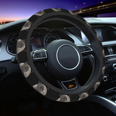 38 cm vairo apdangalai Viking universalūs Raven Valhalla pynė ant vairo dangtelio automobilių apdailos automobilių priedai