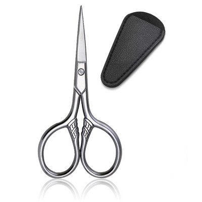 1 tk roostevabast terasest väikesed meigihooldus käärid kulmud maniküüriks küünenaha habeme ja vuntside trimmer, nina juuksetööriist