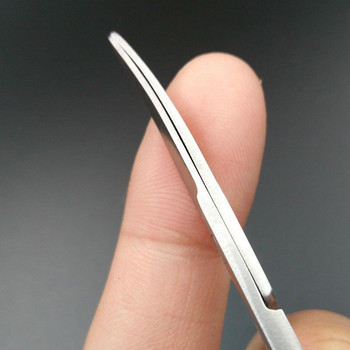 Нов професионален Stainles Nails Вежди Нос Мигли Тример за кожички Епилатор Ножица Инструмент за маникюр Извити ножици за педикюр