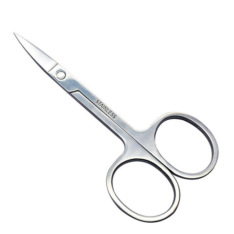 Novi profesionalni nehrđajući nokti, obrve, nos, trepavice, trimer za zanoktice, epilator, škare za manikuru, zakrivljene škare za pedikuru