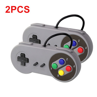 2PCS USB žaidimų pultelis Žaidimų vairasvirtė Žaidimų valdiklis Laidinis valdymas Kompiuterio valdymas Kreiptukas Palaikymas Windows PC Support Dropship