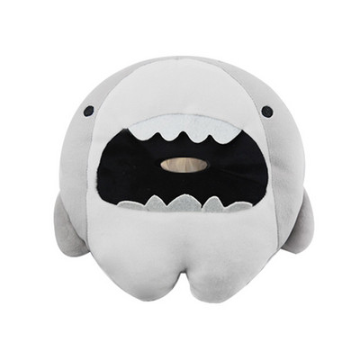 Cartoon Shark autorätikuhoidja tagaistmete päikesesirmi salvrätikuhoidja autotarvikute salvrätikute ümbris auto päikesesirmi salvrätikuhoidja jaoks