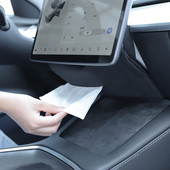 Universal κρυφή θήκη χαρτομάντηλου αυτοκινήτου Μαύρο φανελένιο υποβραχιόνιο Πλάτη Καθίσματος Κουτί χαρτοπετσέτας Organizer Κεντρική κονσόλα Αξεσουάρ τσάντα αποθήκευσης