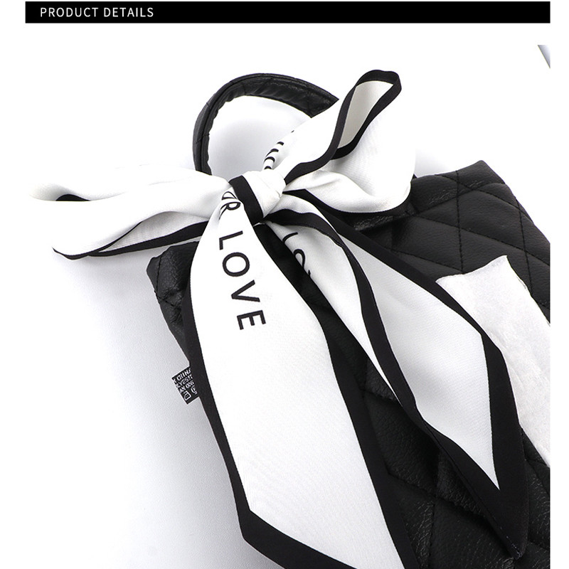 Modna mašna od svilene vrpce Naslon za glavu na stražnjem sjedalu automobila Držač maramice Automatski viseći Navlaka za vrećicu za papirnate ručnike Stilski dodaci za automobil