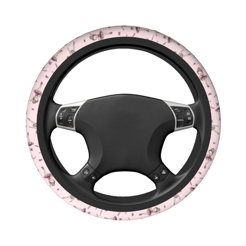 Auto rooliratta katted Balleti multifilmi punutis rooli kaanel Autodekoratsioon Moodne roolirattatarvikud