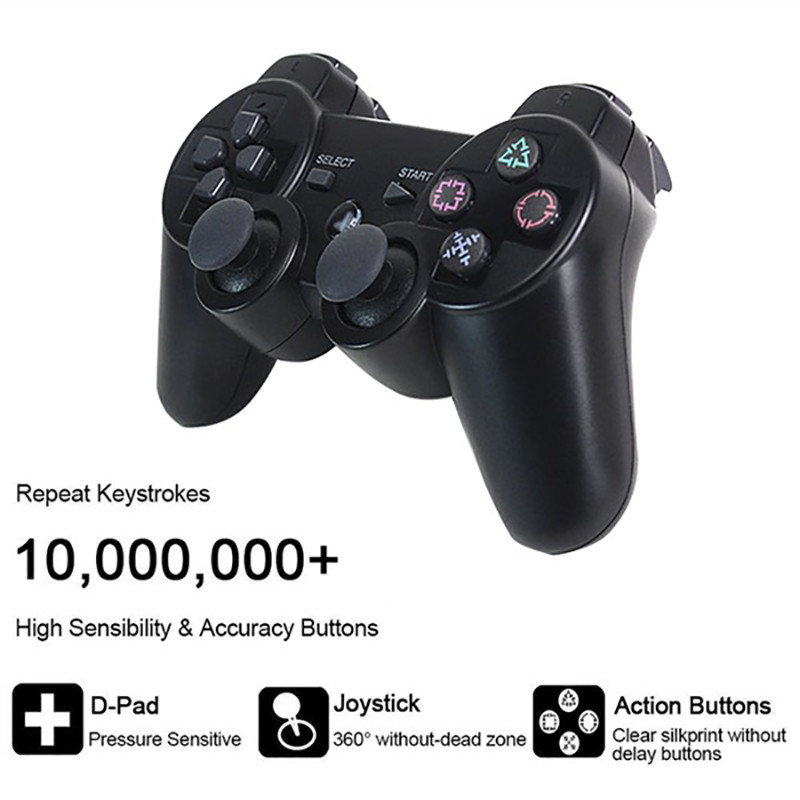 Bežični Bluetooth-kompatibilni kontroler za igre za PS3 Punjivi gamepad joystick za Play Station 3 konzolu Dodaci za igre