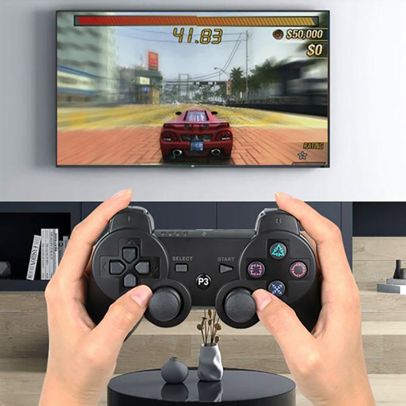 Bežični Bluetooth-kompatibilni kontroler za igre za PS3 Punjivi gamepad joystick za Play Station 3 konzolu Dodaci za igre