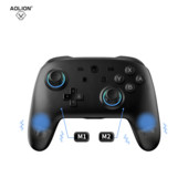 Juhtmeta RGB Pro kontrolleri juhtkang Nintendo Switchi jaoks Programmeeritav turbofunktsiooniga topeltvibratsiooniga mängupult NS-i tarvikute jaoks