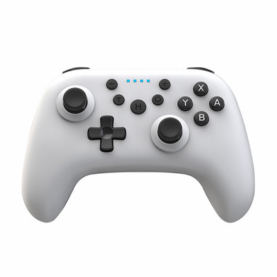 Juhtmevaba mängukäepide koos kuueteljelise güroskoopiga, traadita minimängukäepide, kolmeastmeline turbiini kiirus lüliti/koha/LED jaoks meelelahutuseks