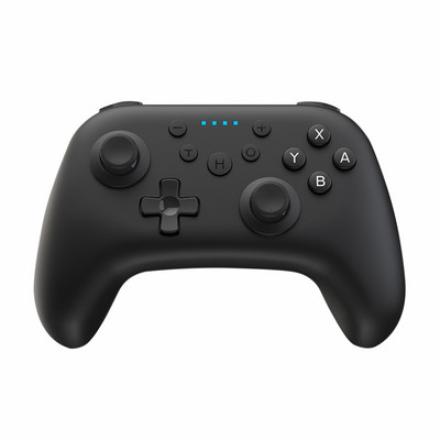 Juhtmevaba mängukäepide koos kuueteljelise güroskoopiga, traadita minimängukäepide, kolmeastmeline turbiini kiirus lüliti/koha/LED jaoks meelelahutuseks