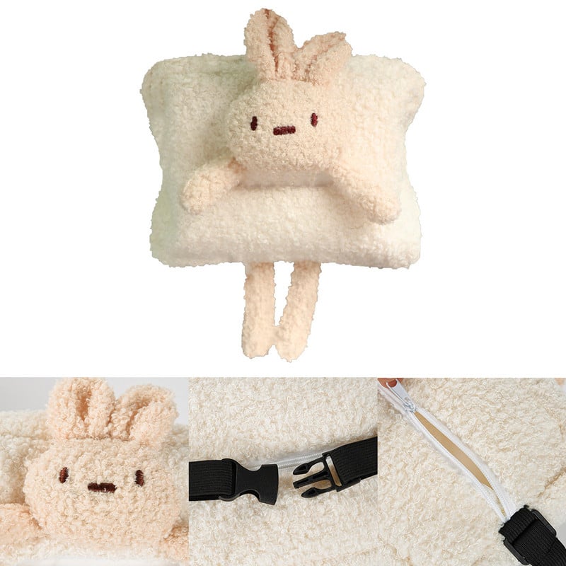 Cutie de șervețele cu desene animate pentru mașină Suport pentru șervețele cu animale de plus din desene animate, drăguț, portabil, pentru distribuitor de hârtie, scaune pentru mașini, cutie de șervețele