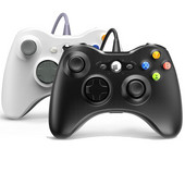 Controler cu fir pentru Xbox360 Slim PC Joystick pentru Windows 10/8/7 Gamepad pentru XBOX 360 Controle Accesorii pentru jocuri cu vibrații duble