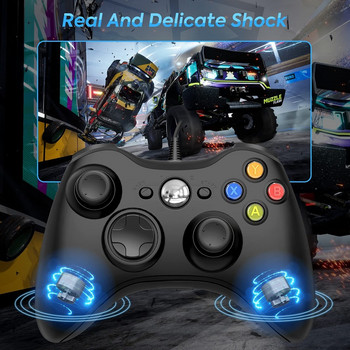 Ενσύρματο χειριστήριο για Xbox360 Slim PC Joystick για windows 10/8/7 Gamepad για XBOX 360 Controle Dual Vibration Gaming Accessories