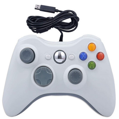 Controler cu fir pentru Xbox360 Slim PC Joystick pentru Windows 10/8/7 Gamepad pentru XBOX 360 Controle Accesorii pentru jocuri cu vibrații duble