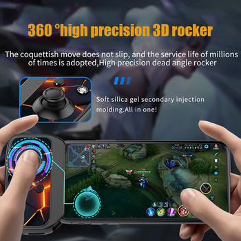 Συμβατό με Bluetooth Ελεγκτής παιχνιδιών 2023 Ασύρματα φορητά χειριστήρια παιχνιδιών για tablet Smartphone iPhone Android IOS