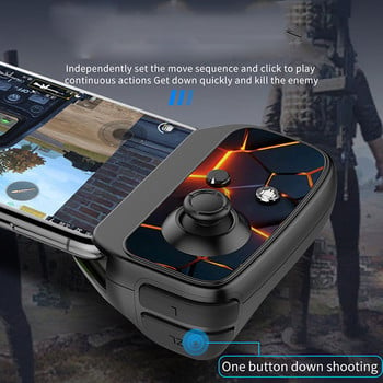 Bluetooth-съвместим контролер за игри 2023 Безжичен преносим джойстик Геймпадове за IOS Android IPhone Смартфон Таблет