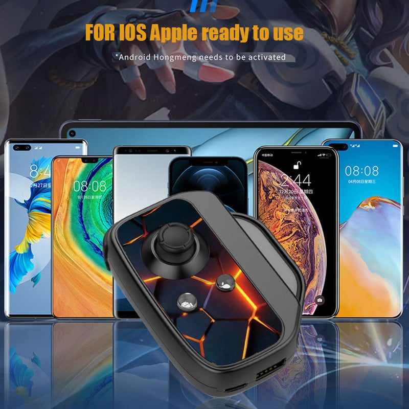 Bluetooth-ühilduv mängukontroller 2023 juhtmevaba kaasaskantav juhtkangiga mängupuldid IOS-i Androidi iPhone`i nutitelefoni tahvelarvuti jaoks