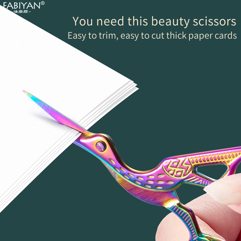 Retro rozsdamentes acél szépség olló smink ápolás vágó szempilla orr arcszőrzet eltávolító köröm olló varróeszközök