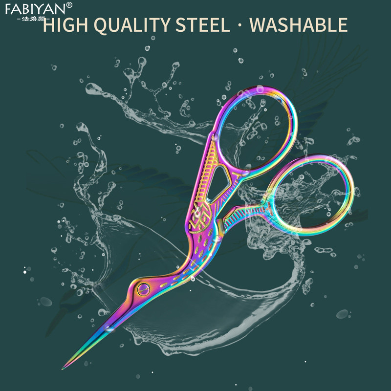 Retro rozsdamentes acél szépség olló smink ápolás vágó szempilla orr arcszőrzet eltávolító köröm olló varróeszközök