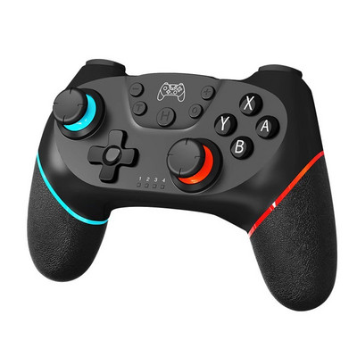 Switch Controller, Wireless Pro valdiklis, skirtas NS Switch Remote Gamepad vairasvirtei, Reguliuojama turbo vibracija, Ergonomiškas neslystantis