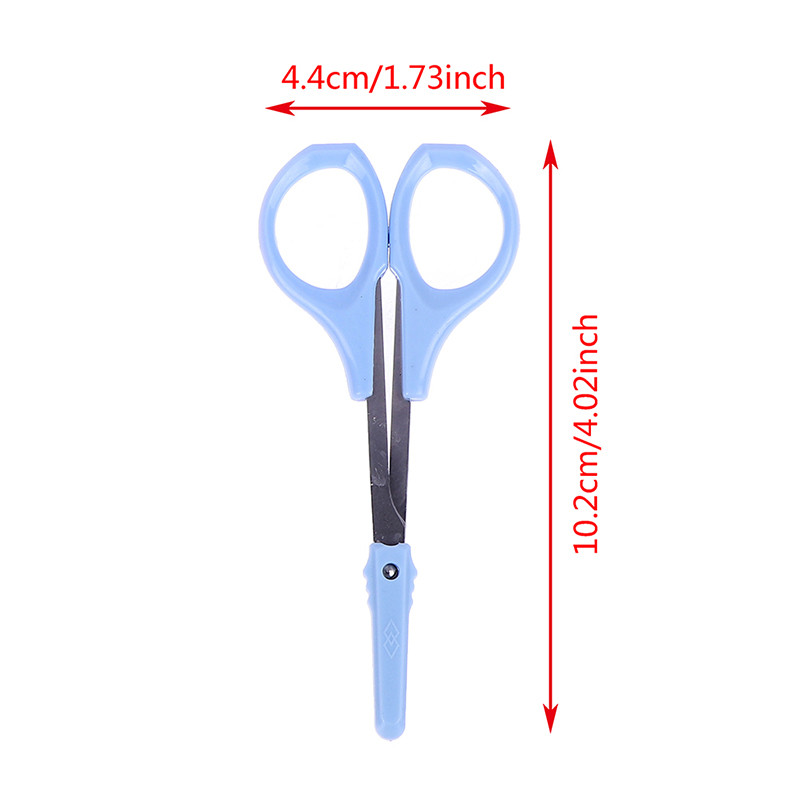 Nožnice na obočie 3 veľkosti z nehrdzavejúcej ocele so zakrivenými nechtami, odumretá koža, odstraňovač chĺpkov z nosa, zastrihávač, pedikúra, líčenie