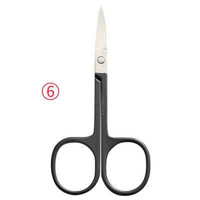 1 tk roostevabast terasest väikesed küünte tööriistad kulmude nina juuksekäärid lõigatud maniküür näo trimmimiseks pintsett meik ilutööriist