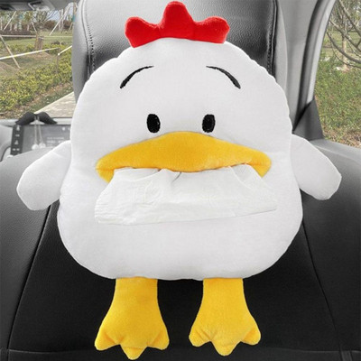 Servetėlių dėžutės Kūrybinė servetėlių dėžutė Minkštas animacinių filmų popierinis servetėlių dėklas Mieli gyvūnai Automobilių popierinės dėžutės Puikus servetėlių laikiklis automobiliui S E8E8