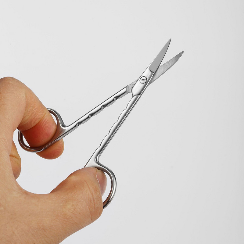 Profesionalne male škare Šminka Škare za dotjerivanje obrva za lice Nos Dlake Trimer za bradu Alat za uljepšavanje muškaraca i žena