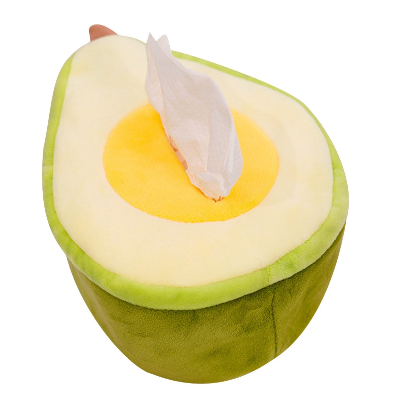 Prijenosni slatki voćni držač za ubruse, kutija za ruke, viseća plišana igračka