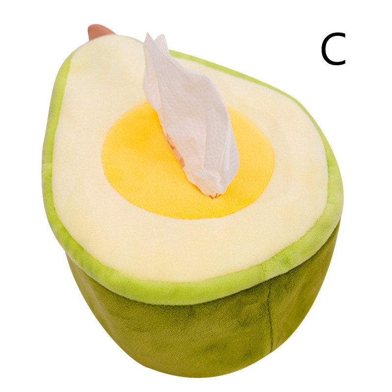 Prijenosni slatki voćni držač za ubruse, kutija za ruke, viseća plišana igračka