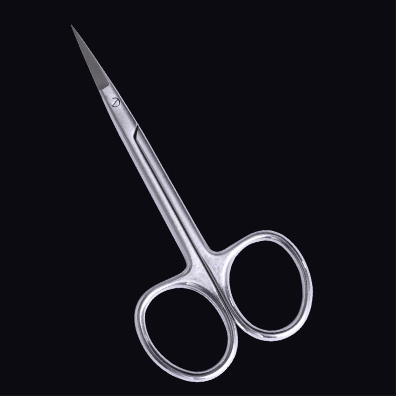 Butik opreme za uljepšavanje Nehrđajući čelik 9.5 Mini škare Trepavice Dvostruki kapci Škare za nokte Profesionalni alati za šavove