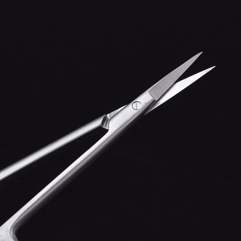 Butik opreme za uljepšavanje Nehrđajući čelik 9.5 Mini škare Trepavice Dvostruki kapci Škare za nokte Profesionalni alati za šavove