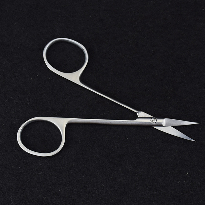 Butik opreme za uljepšavanje Nehrđajući čelik 9.5 Mini škare Trepavice Dvostruki kapci Škare za nokte Profesionalni alati za šavove