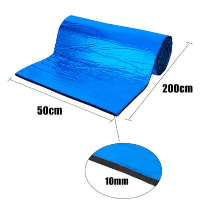 50x200cm 5/10mm autoakustiline termiline helisummuti matt helikindlad seinapaneelid, autode summutavad müra isolatsioonimatid autodele