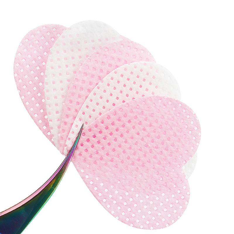 200 tk Ühekordsed ebemevabad paberist puuvillased salvrätikud ripsmete pikendamiseks liimi eemaldaja padjad puhastuslapid kosmeetika meigivahendid