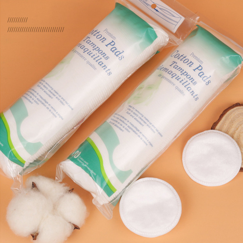 Võileib ümmargune meigieemaldus Puuvill Fit Nahatekstuur Tahke puhastusketas Puhas puuvillane meik Puuvillane ühekordne kerge kaal