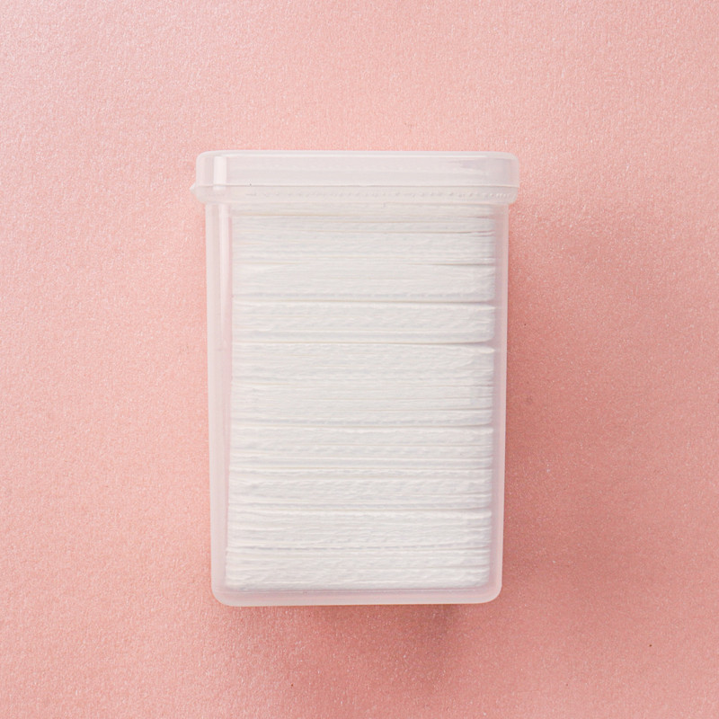 200 komada Papirne maramice bez vlakana Pamučne maramice Odstranjivač ljepila za trepavice obrišite otvor bočice ljepila spriječite začepljenje ljepila Jastučići za čišćenje