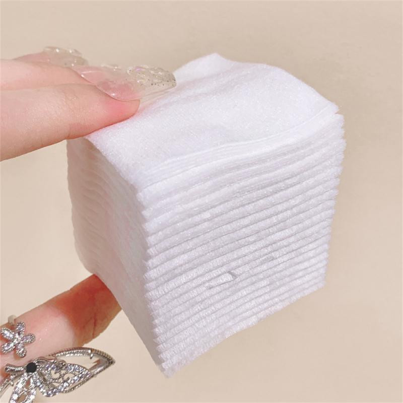 1200 tk kosmeetiline puuvillane hele siid, pehme meik puuvillane ühekordne lausriie õhuke näopuhastus, meik, meigipuuvilla eemaldamine