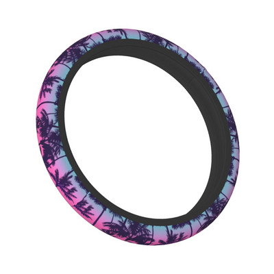 38 cm auto rooli kate Sunset Palm Pehme retro-auto stiilis sobiv auto lisavarustus