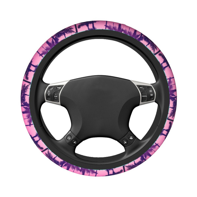 38 cm auto rooli kate Sunset Palm Pehme retro-auto stiilis sobiv auto lisavarustus