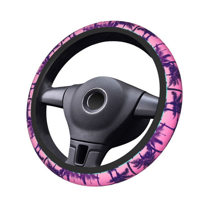 38 cm auto rooli kate Sunset Palm Pehme retro-auto stiilis sobiv auto lisavarustus