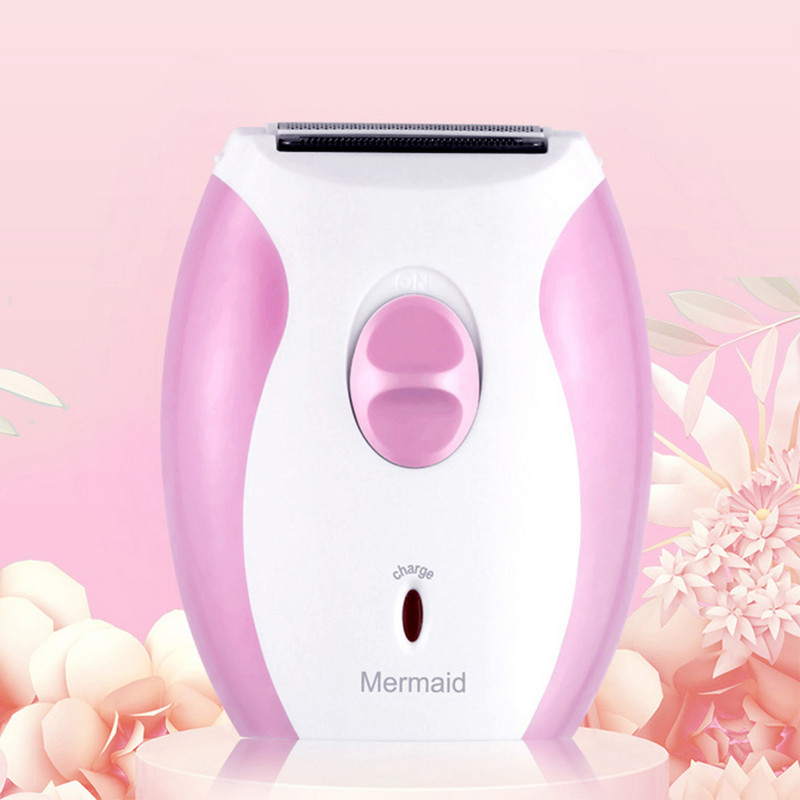 Επαναφορτιζόμενη Lady Shaver Hair Remover Women Razor Ασύρματο μηχάνημα αποτρίχωσης προσώπου Bikini Trimmer Leg Electric Razor