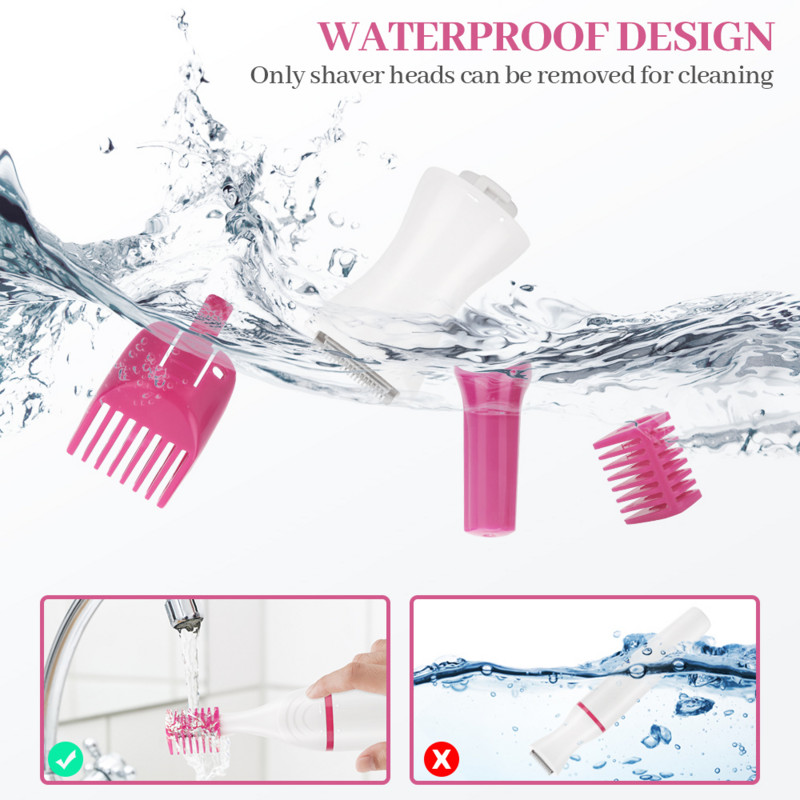 5-ühes multifunktsionaalne naiste karvaeemaldus elektriline raseerimine Naiste habemeajamismasin Mini pardlilõikur kulmude kaenlaaluste jaoks