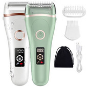 USB-laetav naiste valutu elektriline epilaator habeme karvaeemaldus naiste habemeajamismasinad kaasaskantav naiste juukselõikur LCD