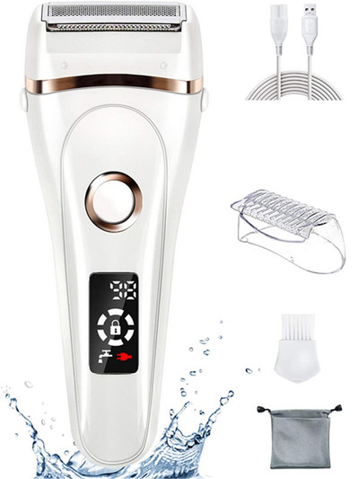 USB-laetav naiste valutu elektriline epilaator habeme karvaeemaldus naiste habemeajamismasinad kaasaskantav naiste juukselõikur LCD