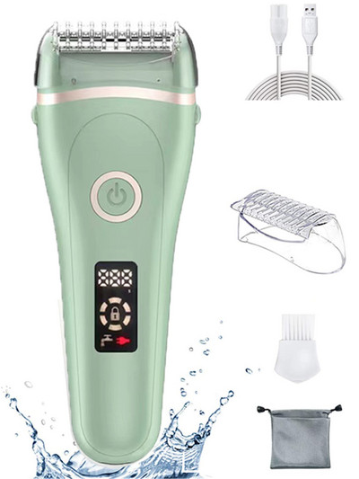USB-laetav naiste valutu elektriline epilaator habeme karvaeemaldus naiste habemeajamismasinad kaasaskantav naiste juukselõikur LCD