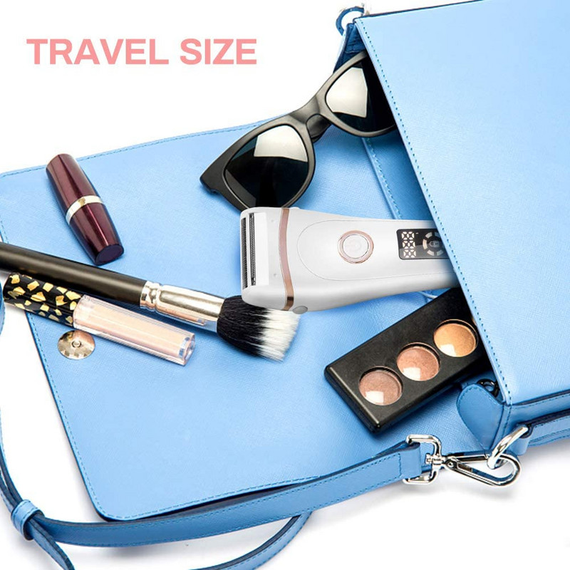 USB-laetav naiste valutu elektriline epilaator habeme karvaeemaldus naiste habemeajamismasinad kaasaskantav naiste juukselõikur LCD