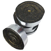 Lipici de etanșare pentru uși de mașină din cauciuc butilic 5mm 5/10/15x350cm Film de aluminiu impermeabil pentru parbriz sigilant pentru faruri